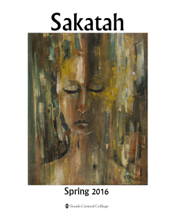 Sakatah Journal - South Central College