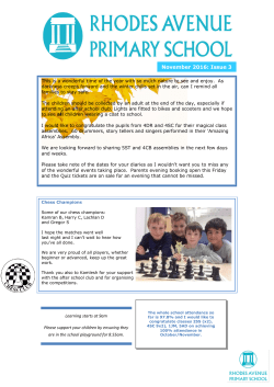 Headteacher`s Newsletter November 2016 Issue 3 Newsletter