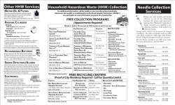 Hazardous Waste Collection