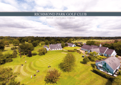 richmond park golf club