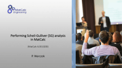 Scheil Gulliver calculation