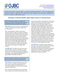 Busting 5 Common Myths about Open Source in Government