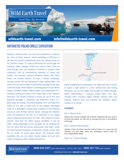 antarctic polar circle expedition