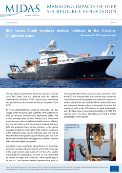 here - Managing Impacts Of Deep Sea Resource Exploitation