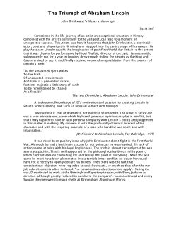 The Triumph of Abraham Lincoln