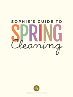 Cleaning - Sophie Uliano
