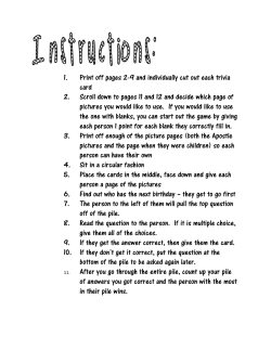 If they don`t get it correct, put the question at the