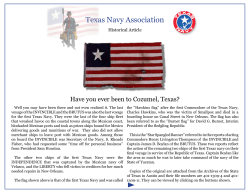 Cozumel, Texas - Texas Navy Association