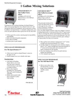 1 Gallon Mixing Solutions - Fluid