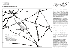 Printable Map A PDF map with directions for