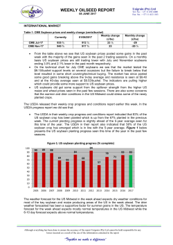 Latest Oilseed Report