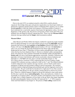 IDTutorial: DNA Sequencing