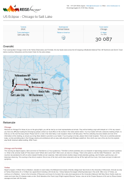 US Eclipse - Chicago to Salt Lake
