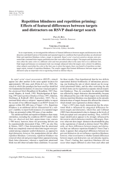 Effects of featural differences between targets and distractors
