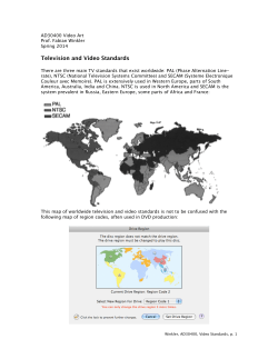 Television and Video Standards