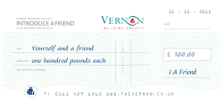 - Vernon Building Society