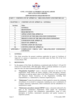 Issue-2 15 November 2009 CIVIL AVIATION AUTHORITY OF