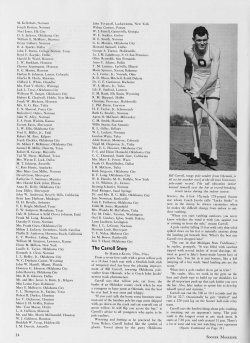 The Carroll Story - University of Oklahoma