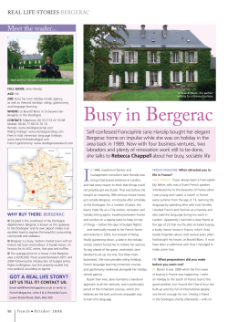 Busy in Bergerac - French in the Dordogne