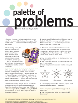 David Rock and Mary K. Porter - BBAPreAlgebra