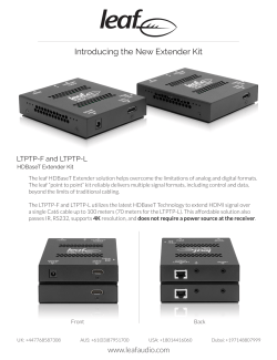 Introducing the New Extender Kit