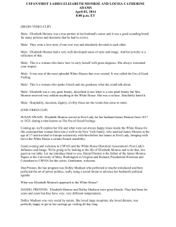 Transcript - C-SPAN First Ladies