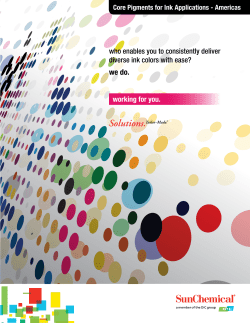 Core Pigments for Ink