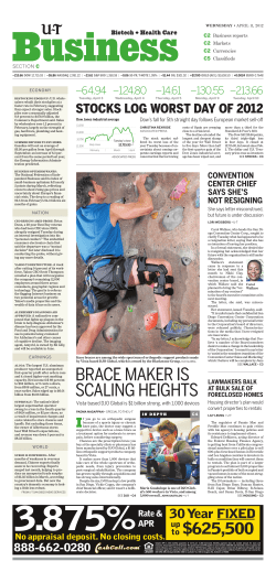 brace maker is scaling heights