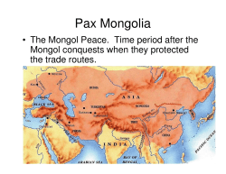 Pax Mongolia