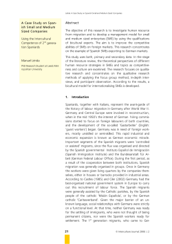 21 Abstract The objective of this research is to investigate human