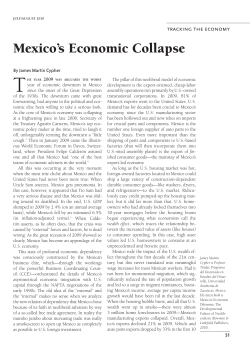 Mexico`s Economic Collapse