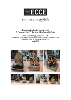 Art and social value (PDF , 555kb)