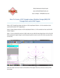 How-To Create a P2P Triangle using a Modular