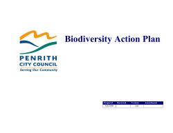 Biodiversity Action Plan