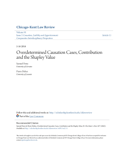 Overdetermined Causation Cases, Contribution and the Shapley