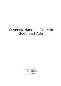 Covering Maritime Piracy in Southeast Asia - Konrad