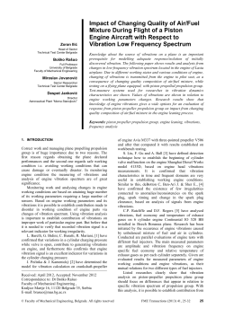 Impact of Changing Quality of Air/Fuel Mixture During Flight of a
