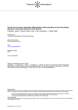 SocPsy Brandt social and economic JPSP author