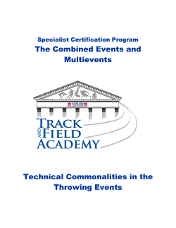 CMESCC 17 Technical Commonalities of the Throwing