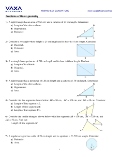 Basic geometry