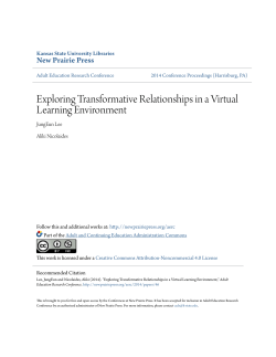 Exploring Transformative Relationships in a