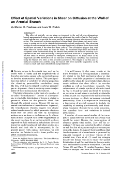 Effect of Spatial Variations in Shear on Diffusion at the Wall of an