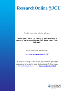 The shaping of women`s bodies: in pursuit of the fashion silhouette