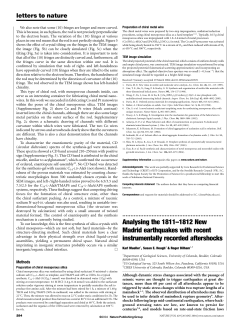 Analysing the 1811&ndash;1812 New Madrid earthquakes with recent