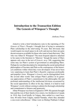 01Introduction_Genesis of Platos Thought.indd