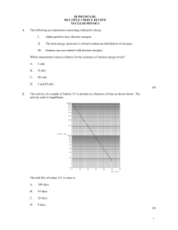 IB Physics Review-Nuclear Physics