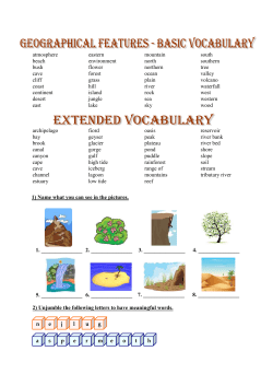 Nature - Geographical features