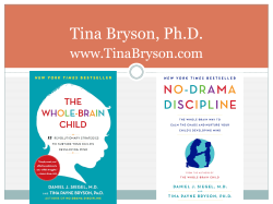 Parenting with the Brain in Mind - Community Consolidated School