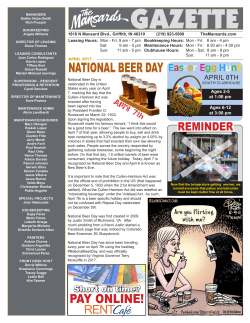 national beer day - The Mansards Apartments