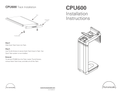CPU600 - Humanscale